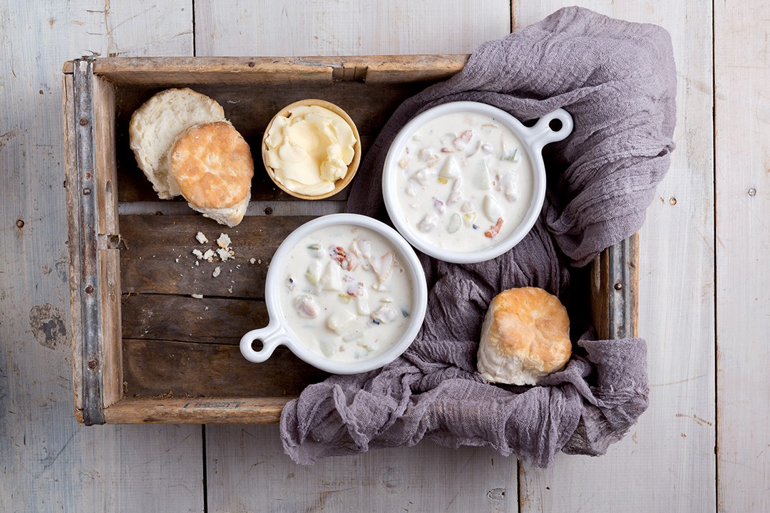 Will Brake For Food: New England Clam Chowder